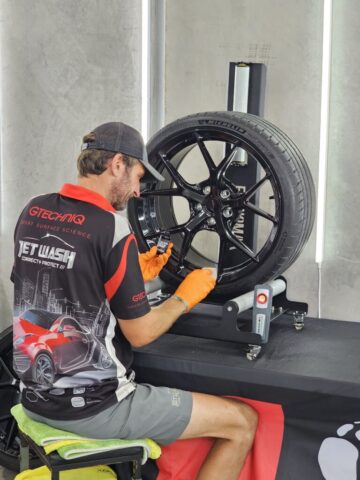 Car Wheel Ceramic Coasting - JETWASH Car Detailing